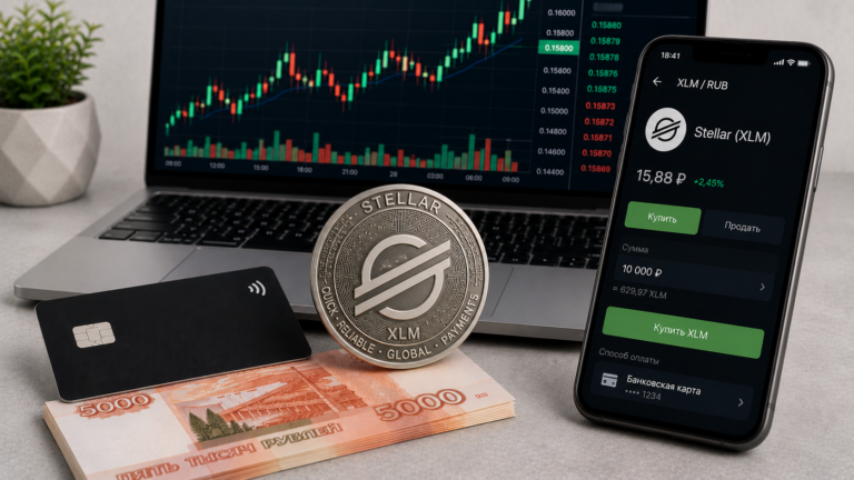 Как купить Stellar (XLM) в России в 2026: пошагово