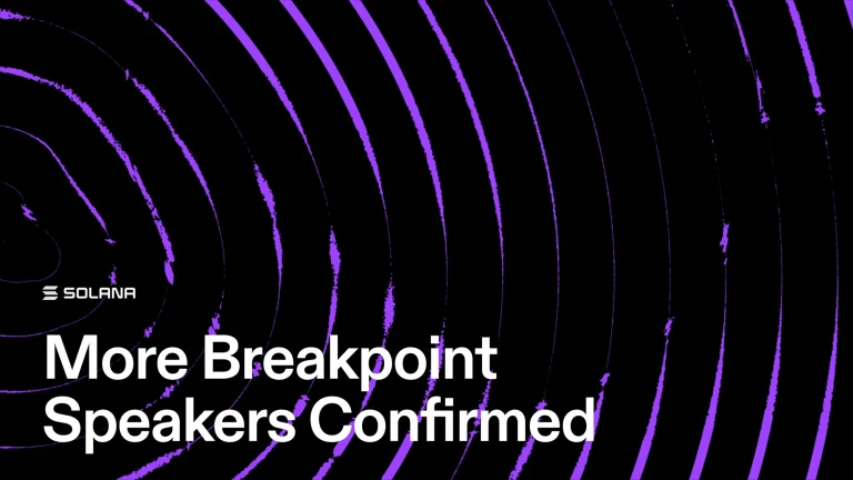 Solana объявила ещё 12 спикеров конференции Breakpoint 2026 в Лондоне
